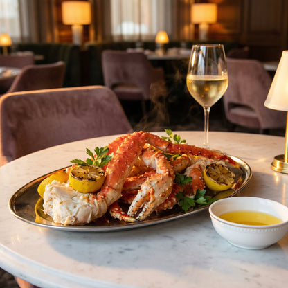 Premium 2 lb Red King Crab Legs – Wild-Caught, Fisherman-Fresh