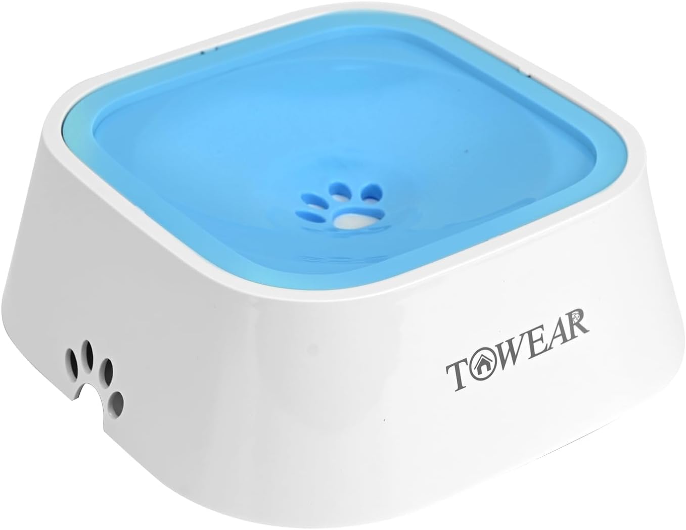 Stop the Mess! Anti-Splash Dog Water Bowl with Slow-Feeding Floating Disk