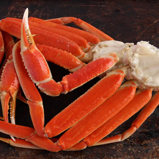 Whole Snow Crab – Alaskan Cooked & Frozen Snow Crab, Long Legs, Sweet Tender Meat, Premium Seafood Choice